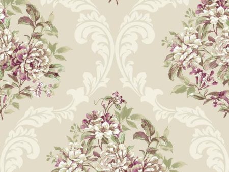 York Wallpaper PN0448 Framed Bouquet For Cheap