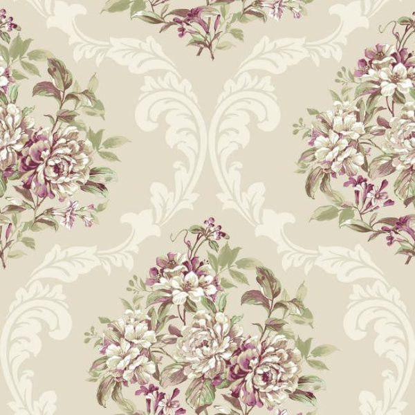 York Wallpaper PN0448 Framed Bouquet For Cheap