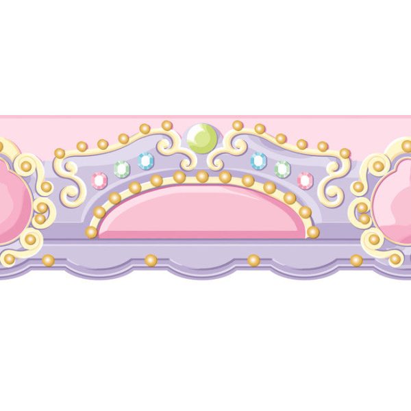 York Wallpaper YS9141BD Peek-A-Boo Carousel Topper Border Online Hot Sale