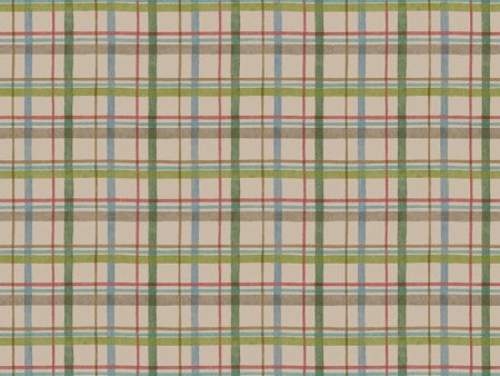 York ZB3411 Boys Will Be Boys Washy Plaid Wallpaper Sale