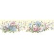 York Wallpaper SM8565B Border Book Document Floral Border For Discount